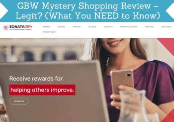 gbw mystery shopping.